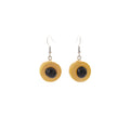 Cute Simulated Grapefruit Passion Fruit Cupcake Acrylic Alloy Hook Pendant Drop Earrings view 5