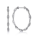 Asian Style Marquise Eye Geometric Hoop Earrings For Women Oversized Fashion Jewelry view 2