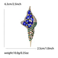 Alloy Hollow Conch Brooch Elegant Shell Lapel Pin For Cardigans view 6