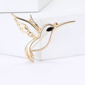 Alloy Hollow Hummingbird Brooch Pin For Women Suit And Coat view 4