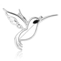 Alloy Hollow Hummingbird Brooch Pin For Women Suit And Coat view 2