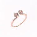 Gold Monkey King Crown Inspired Adjustable Open Ring view 6