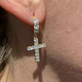 Geometric Womens Dangle Earrings Micro Inlaid Sparkling Zircon Chic Direct Jewelry view 2