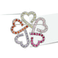Copper Cubic Zirconia Emblem Brooch Pin For Womens Suits view 2
