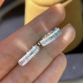 Daily Commuter Earrings For Women With Micro Pave Zircon, Delicate Fashion Matching Jewelry view 1