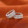 Daily Commuter Earrings For Women With Micro Pave Zircon, Delicate Fashion Matching Jewelry view 2