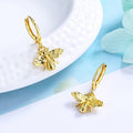 Cute Realistic Bee Drop Earrings For Women, Delicate Fresh Pastoral Style Fashion Jewelry view 2