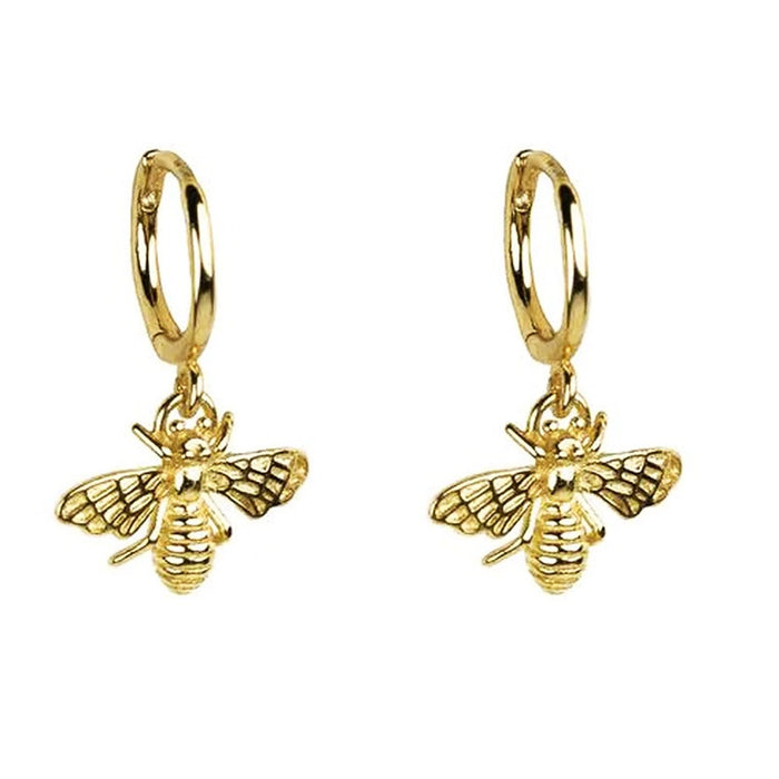 Cute Realistic Bee Drop Earrings For Women, Delicate Fresh Pastoral Style Fashion Jewelry