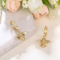 Cute Realistic Bee Drop Earrings For Women, Delicate Fresh Pastoral Style Fashion Jewelry view 3