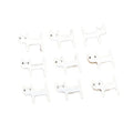 Alloy Swirl Cat Small Pendant Charm For DIY Jewelry Necklace Bracelet Accessories 12x11mm 1g view 5