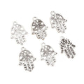 Alloy Patterned Hand Pendant DIY Jewelry Accessory Necklace Bracelet Charm 20x15mm view 5