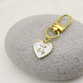 Metal Rhinestone Heart Cherry Keychain Bag Charm Gift view 4