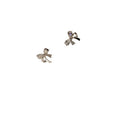 Copper Zircon Bow Stud Earrings For Women, Light Luxury Fashion Niche Design Ear Jewelry view 5