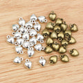 9x7mm Alloy 3D Mini Peach Heart Charms Pendants For DIY Necklace Bracelet Jewelry Findings view 4