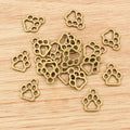 13x11mm Antique Silver Zinc Alloy Charm Pendant for DIY Necklace Bracelet Jewelry Making view 3