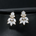 Marquise Eye Geometric Luxury Stud Earrings For Formal Gown Fashion Jewelry Accessories view 3
