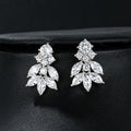 Marquise Eye Geometric Luxury Stud Earrings For Formal Gown Fashion Jewelry Accessories view 2