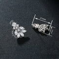 Marquise Eye Geometric Luxury Stud Earrings For Formal Gown Fashion Jewelry Accessories view 4