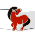 Alloy Horse Brooch Pin For Women Fashion Garment Accessories view 2