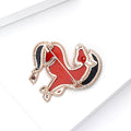 Alloy Horse Brooch Pin For Women Fashion Garment Accessories view 4