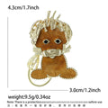 Alloy Acetate Lion Brooch For Women's Fashion Apparel Accessories view 5