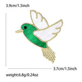 Alloy Acrylic Dove Brooch For Women's Suit And Cardigan view 5