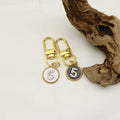 Zinc Alloy Rhinestone Number Five Keychain Bag Charm Gift view 4