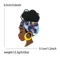 Acrylic Lady Brooch Pin Fashion Badge For Coat Decoration view 5