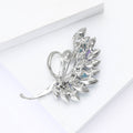 Alloy Morandi Ribbon Wheat Brooch For Women Clothing Decoration view 4