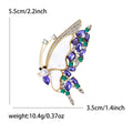 Alloy Mother Of Pearl Pearl Butterfly Brooch For Elegant Decoration view 6