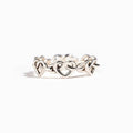 Korean Metal Heart Ring For Women With Cross Line Design, Trendy Niche Fashion Jewelry view 5