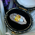 Light Luxury Jazz Style Geometric Ring For Women Chic Fashion Single Finger Jewelry view 1