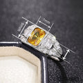 Light Luxury Jazz Style Geometric Ring For Women Chic Fashion Single Finger Jewelry view 4