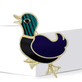 Acrylic Duck Animal Brooch For Personalized Clothing And Lapel Decoration view 2