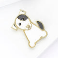 Acrylic Dog Brooch Pin Badge For Cute Clothing Decoration view 3