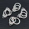Alloy Handcuff Pendant Charms For DIY Jewelry Accessories, Necklace And Bracelet Findings view 3