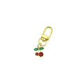 Metal Diamond Cherry Keychain Bag Charm view 5