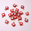 9x7mm Gold Zinc Alloy Charm Pendant for DIY Necklace Bracelet Jewelry Making view 2