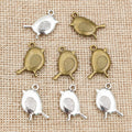 19x12mm Alloy Bird Pendant Charm For DIY Necklace Bracelet Jewelry Accessories view 1