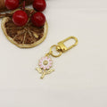 Black Zinc Alloy Flower Jewelry Findings Accessories for DIY Jewelry Making view 6