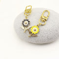 Black Zinc Alloy Flower Jewelry Findings Accessories for DIY Jewelry Making view 4