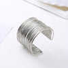 Silver Wire Cuff