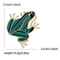 Acrylic Frog Brooch Pin With Fresh Cute Lapel Decoration view 5