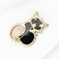 Acrylic Cat Brooch Badge Pin For Cute Clothing Decoration view 4