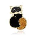 Acrylic Cat Brooch Badge Pin For Cute Clothing Decoration view 1