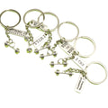 Zinc Alloy Dumbbell Barbell Kettlebell Keychain For Fitness Gift view 5