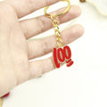 Metal Exam Success Score Keychain Student Graduation Gift view 4