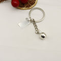 Zinc Alloy Barbell Dumbbell Kettlebell Keychain for Gym Gift view 6