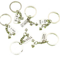 Metal 3D Gym Barbell Dumbbell Kettlebell Keychain Gift For Fitness Lovers view 5