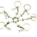 Metal Fitness Dumbbell Barbell Keychain Inspirational Gym Gift view 5